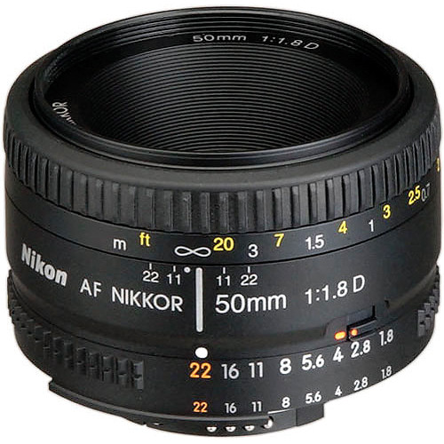 لنز نیکون مدل AF NIKKOR 50mm f/1.8D